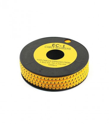 شماره سیم حلقه ای EC-1 برای سیم های 2.6 تا 4.2 میلی متر