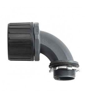 گلند پلاستیکی 90 درجه طوسی MSL-06