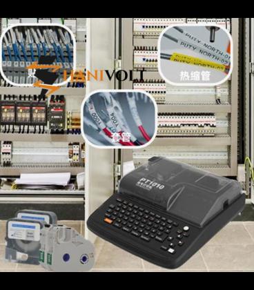 پرینتر لیبل زن شماره سیم پی تی مدل PT1010